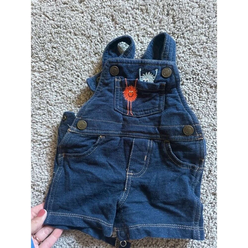 Baby overall shorts